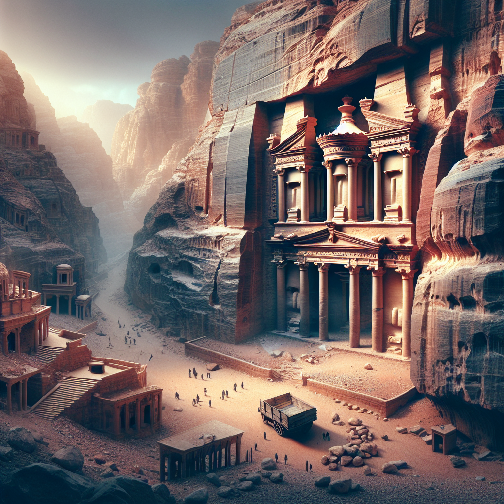 Wann wurde Petra erbaut? Ein Überblick über die Entstehung der Felsenstadt