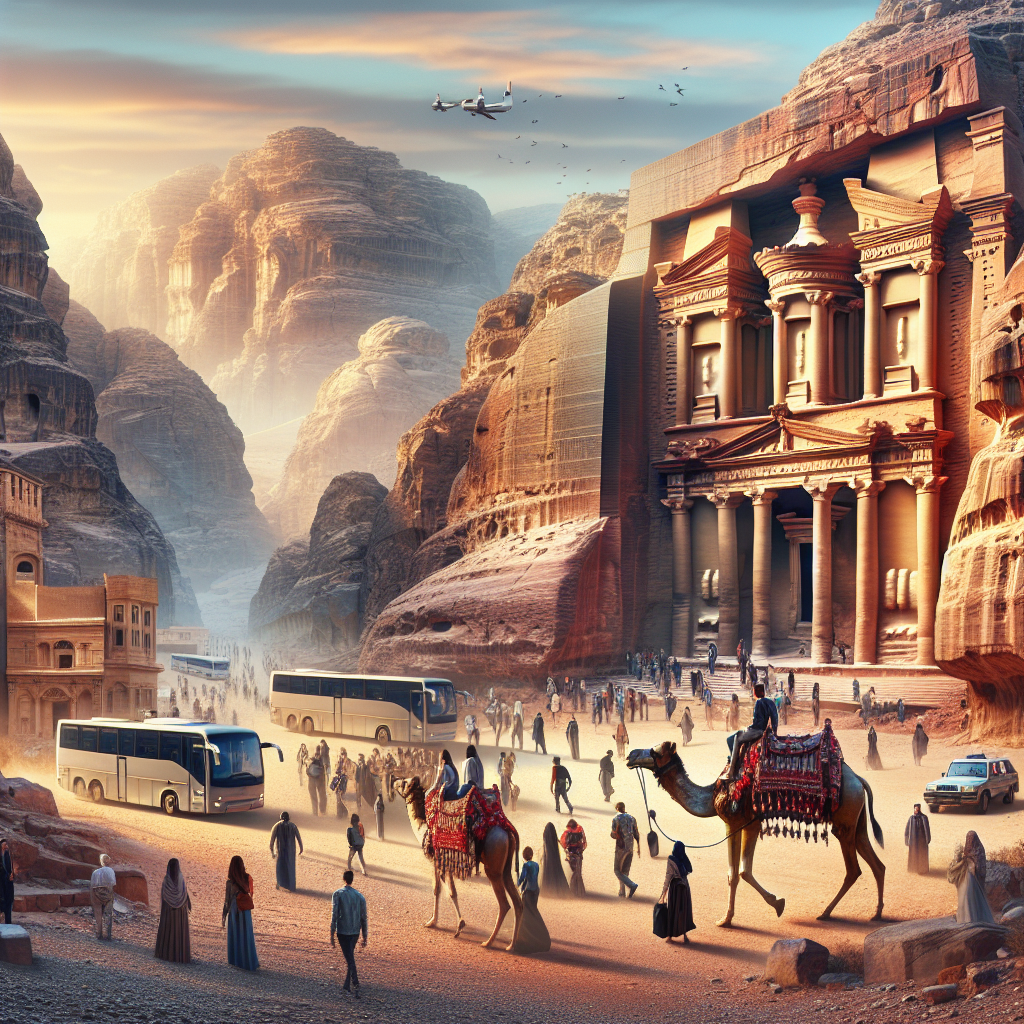 Come raggiungere Petra in Giordania: Opzioni di trasporto, tempi e consigli per organizzare la visita