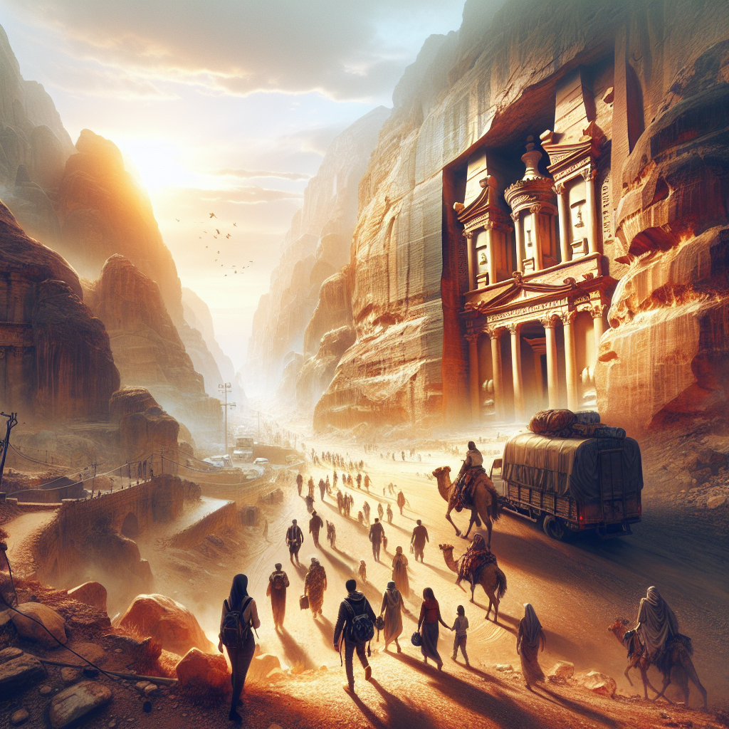 Complete Guide to Visiting Petra from Amman: Step by Step for an Unforgettable Adventure" 

"Guía Completa para Visitar Petra desde Amman: Paso a Paso