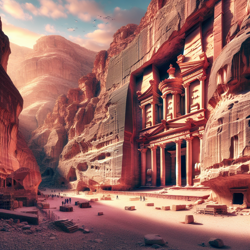 Découvrez Petra en ligne : Visite virtuelle immersive du site historique depuis chez vous